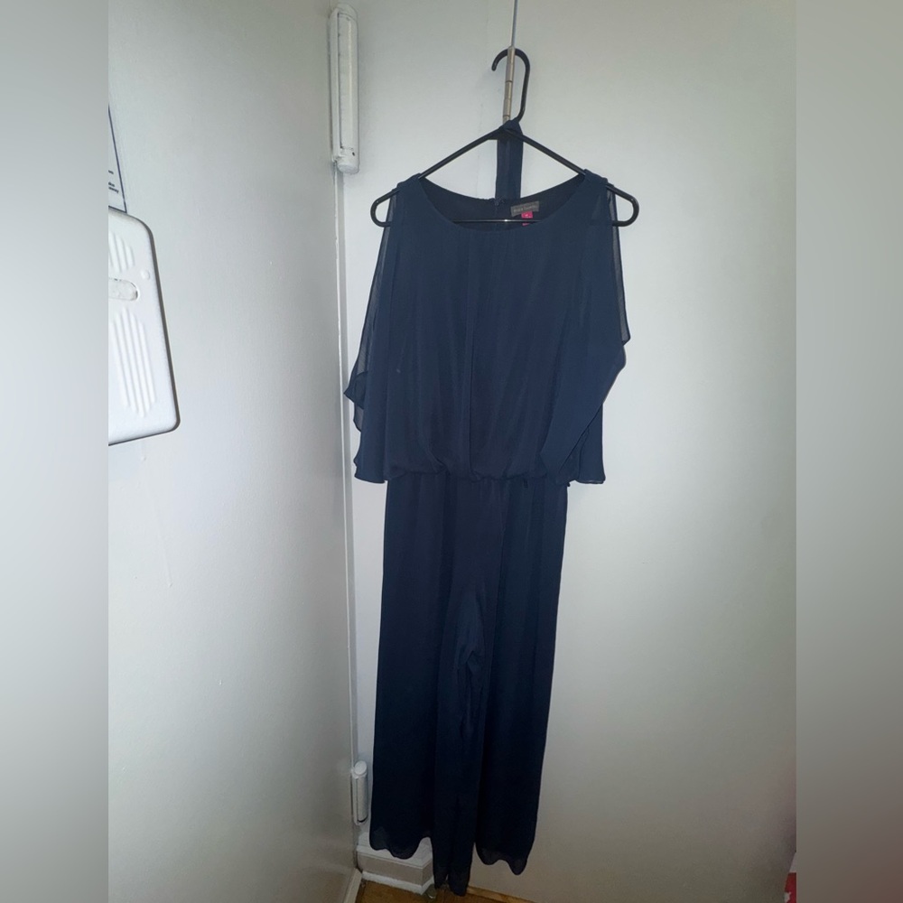 Elegant Vince Camuto Navy Jumpsuit